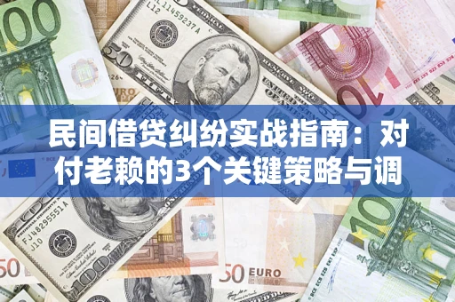 北京民间借贷纠纷实战指南：对付老赖的3个关键策略与调解盲区解析