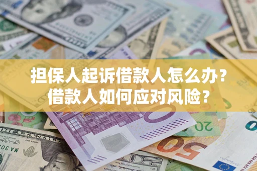 北京担保人起诉借款人怎么办？借款人如何应对风险？